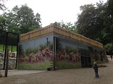 Neuer Unterstand der Löwen im Tierpark Stadt Haag
